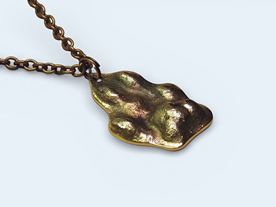 Bronze Pet-Paw Pendant