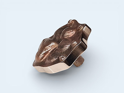 bronze Pet-Paw Cabinet Knob