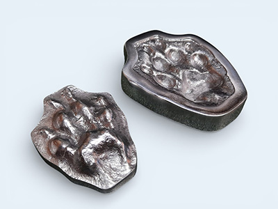 Small Pet-Paw set in Silver